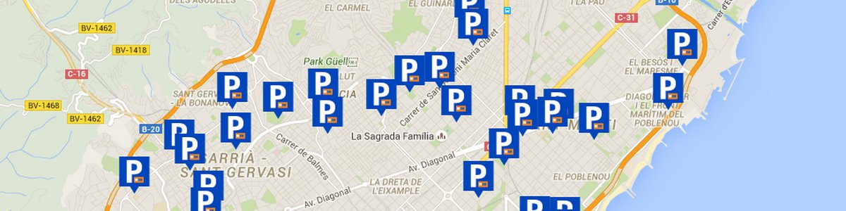 Tarjetas Parkingcard - Red de parkings BSM Barcelona - Bonos de aparcamientos